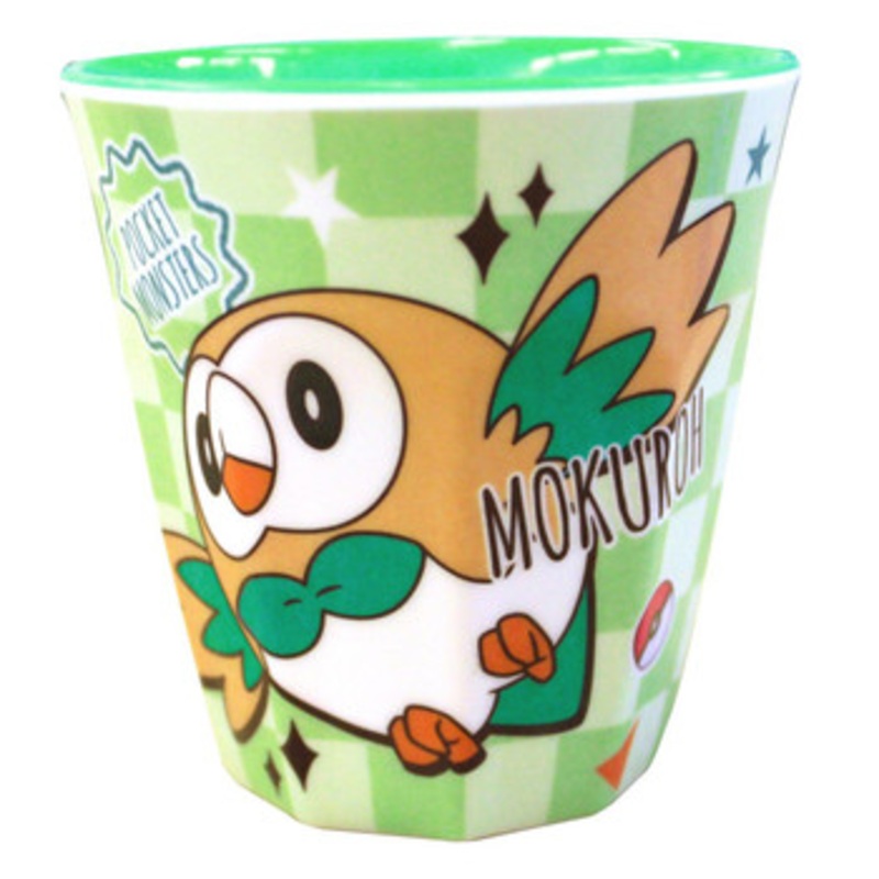 T’s Factory Pokemon Center Pokemon Melamine Cup Rowlet