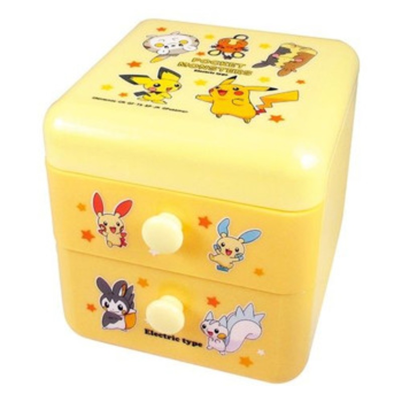 Pokemon Center Original 2-Tier Chest Electric Types