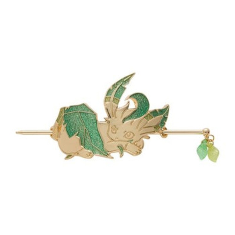 Pokemon Center Original Accessory Majesty Hair Clip 57 Leafeon