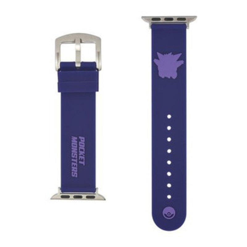 Pokemon Center Original Apple Watch 41/40/38mm Compatible Silicone Band Gengar