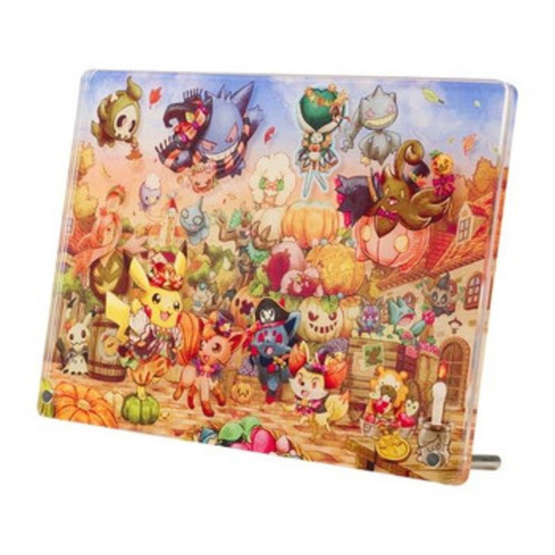 Pokemon Center Original Halloween Harvest Festival Display Stand