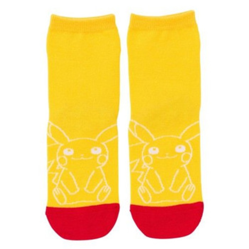 Pokemon Center Original Pokemon Center Socks NeonColor Pikachu