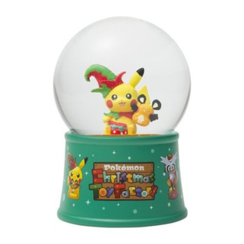 Pokemon Center Original Snow Globe – Pokemon Christmas Toy Factory