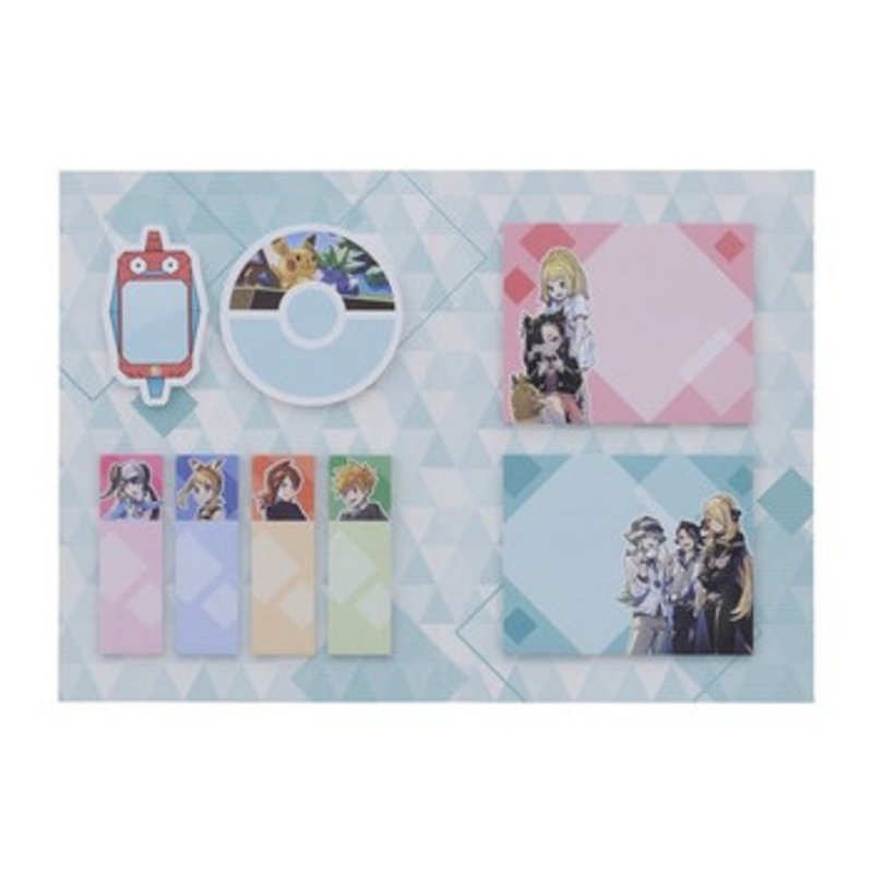 Pokemon Center Original Sticky note Set TRAINERS Salon!!