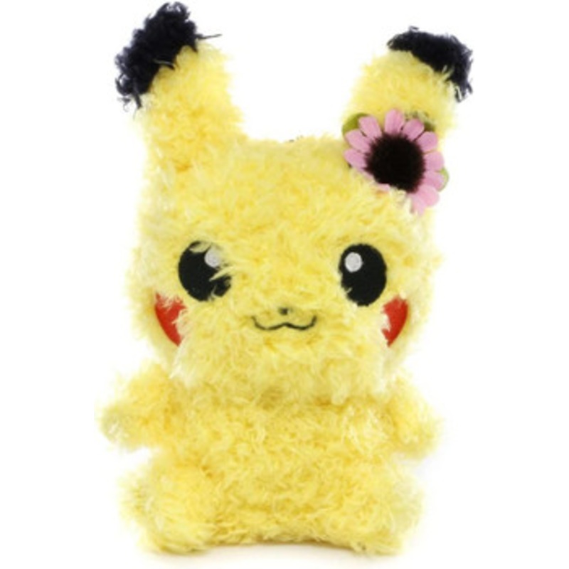 Sekiguchi Pokemon Fluffy Mascot Series Pikachu Female