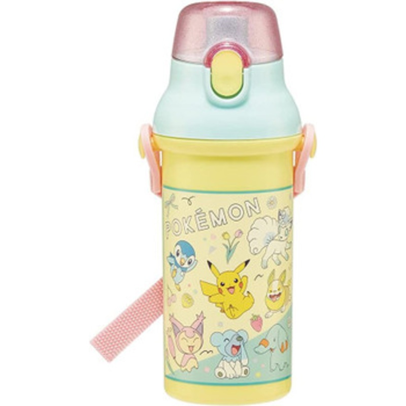 Skater Pokemon New Retro Direct Drinking Plastic Bottle