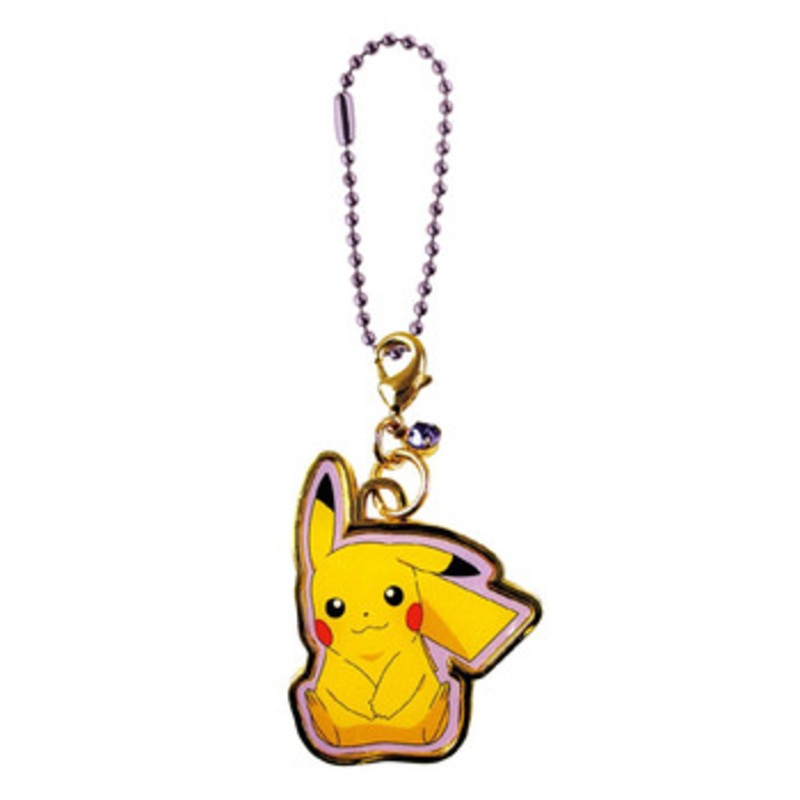 T’s Factory Pokemon Birthstone Color Key Chain December/Tanzana Pikachu