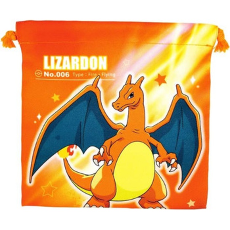 T’s Factory Pokemon Center Drawstring Bag Starlight/Charizard