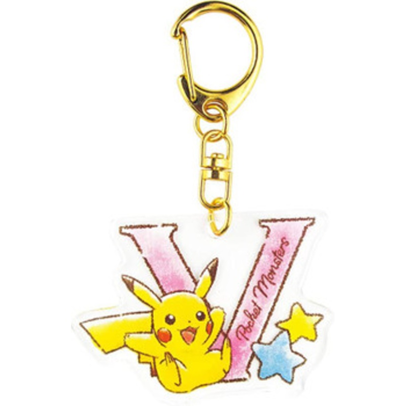 T’s Factory Pokemon Initial Acrylic Keychain V