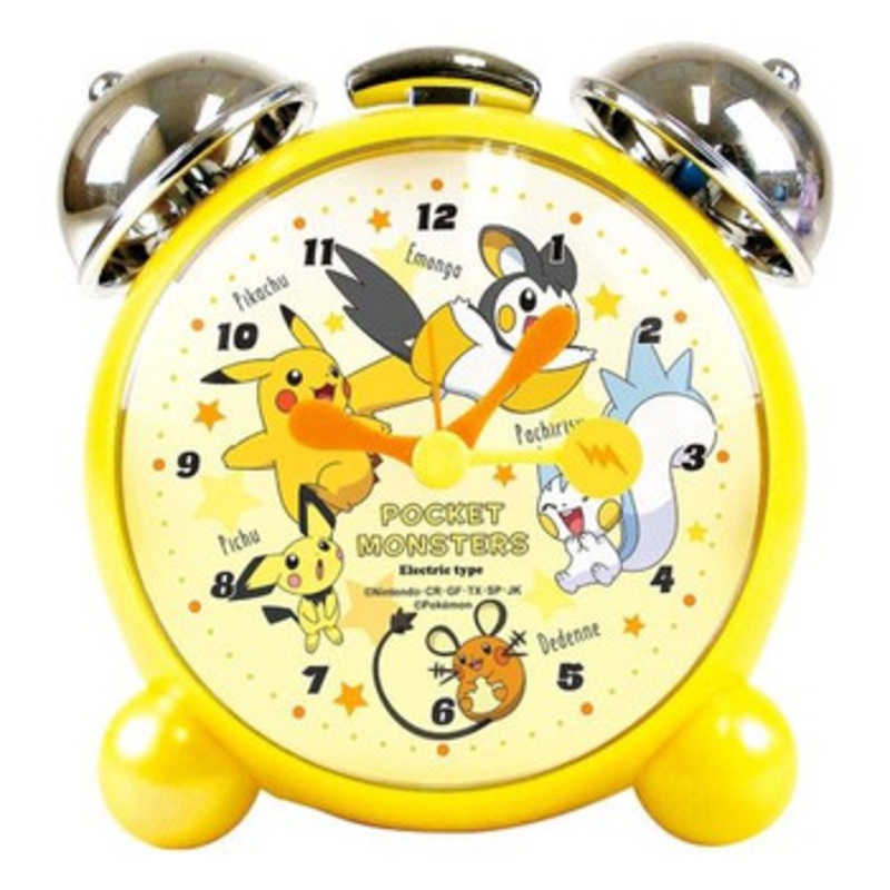 Pokemon Center Original Alarm Clock Electric Type