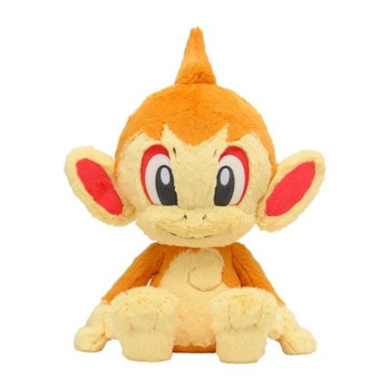Pokemon Center Original Fluffy Hugging Plush Doll Chimchar