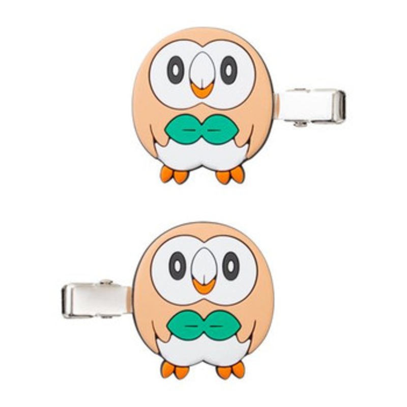 Pokemon Center Original Pokemon Accessories Hair Clip 61 Rowlet
