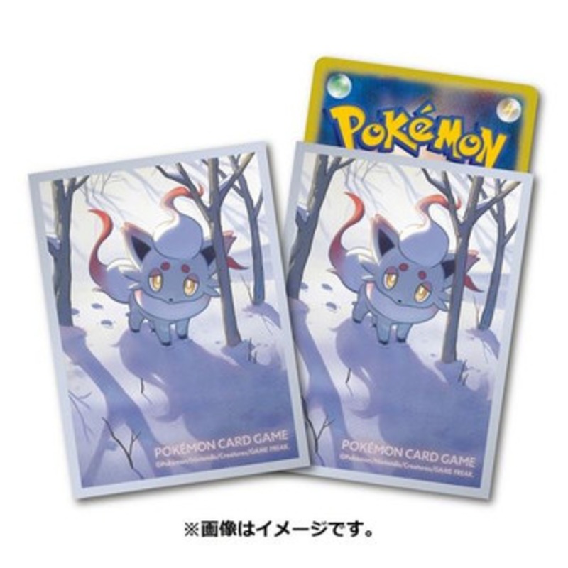 Pokemon Center Original TCG Card Sleeve Hisuian Zorua