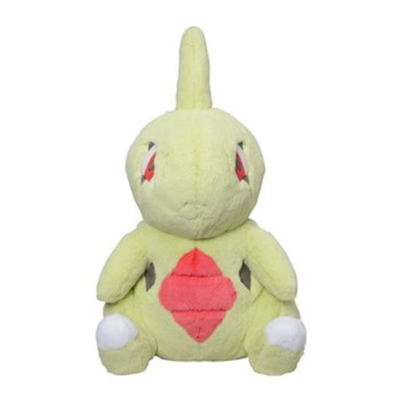 Pokemon Center Original Hugging Fluffy Plush Doll Larvitar
