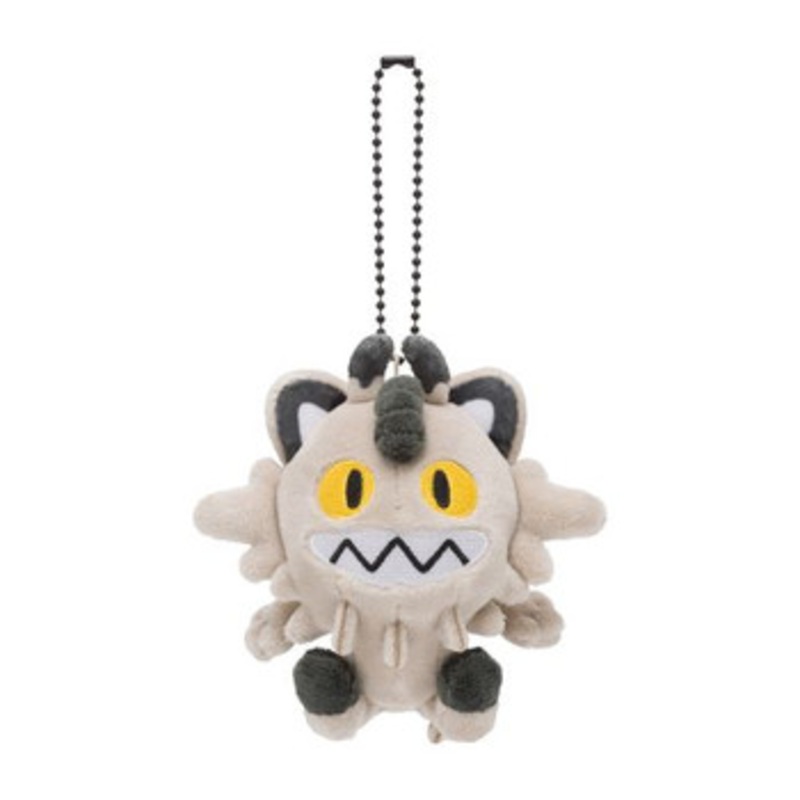 Pokemon Center Original Mocchiri Mascot Pokemon Dolls Galarian Meowth
