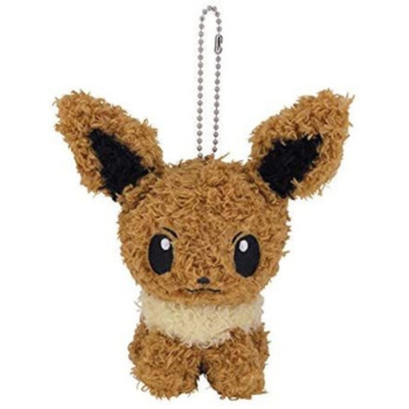 Sekiguchi Pokemon Fluffy Mascot Plush Doll Eevee